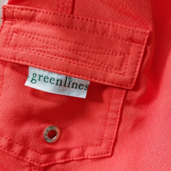 Set of Boy's Greenline Board Shorts and Crewcuts Short Sleeve Rashguard, size 4 - Picture 4 of 16